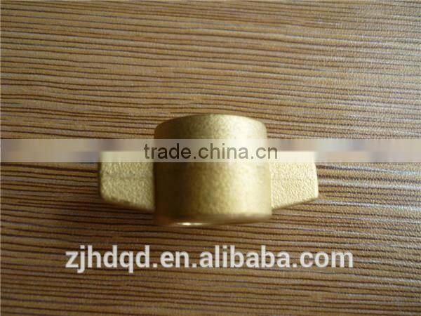 casting brass connector , swivel connector with female thread , buttery fly brass connector