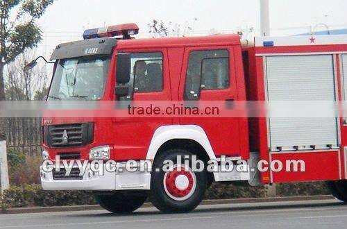 4*2 8t Sinotruk Water Tanker Fire Truck