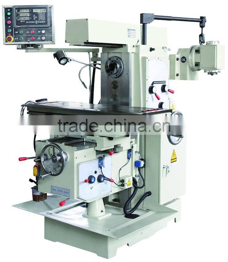 Knee Type Horizontal Milling Machine with DRO