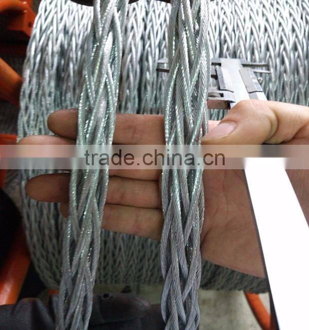 High Breaking Force Galvanized Steel Anti-Twist briaded rope