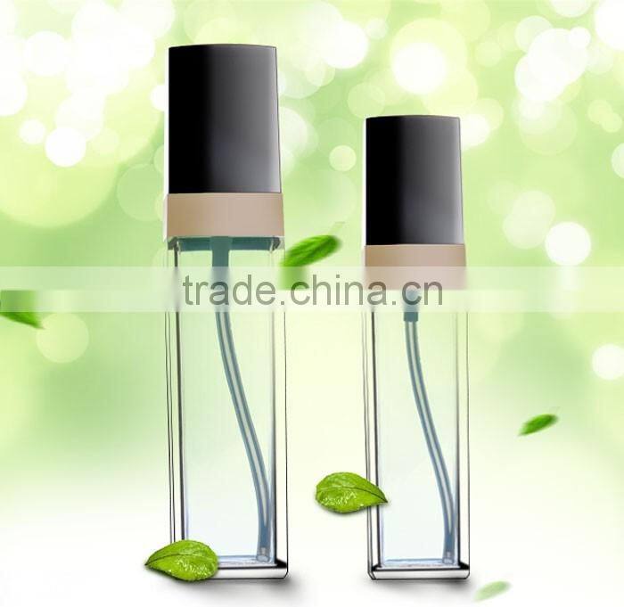 Acrylic double wall fine mist spray pump bottle