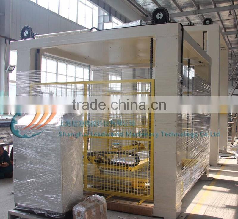 High level Automatic iron fruit canned jar de-palletizer machine