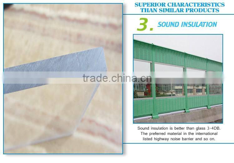 High light transmission cheap price polycarbonate glass plastic transparent sheet