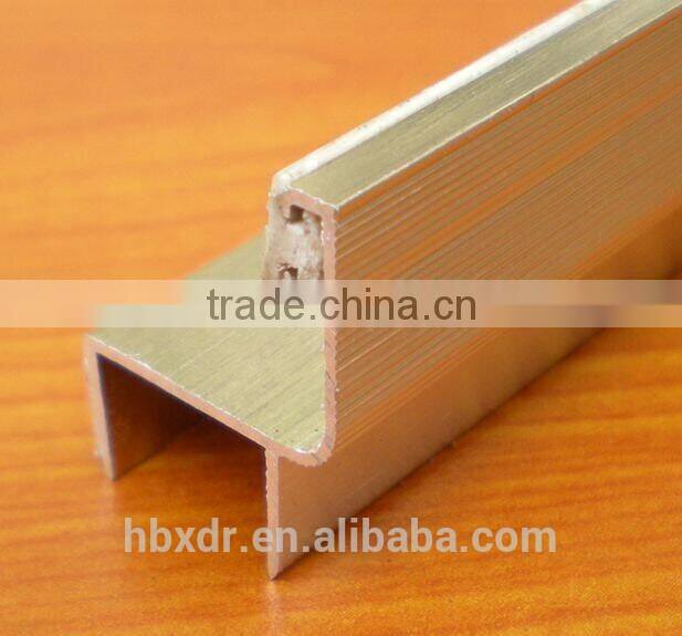 best quality toilet partition wall fitting aluminum profile