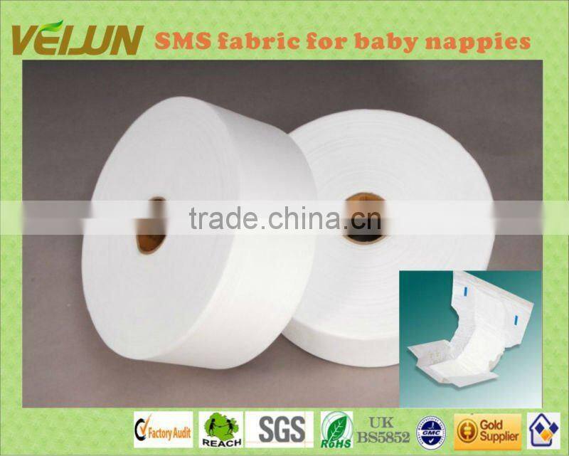 Health hygiene 100% nonwoven fabrics wiping cloth