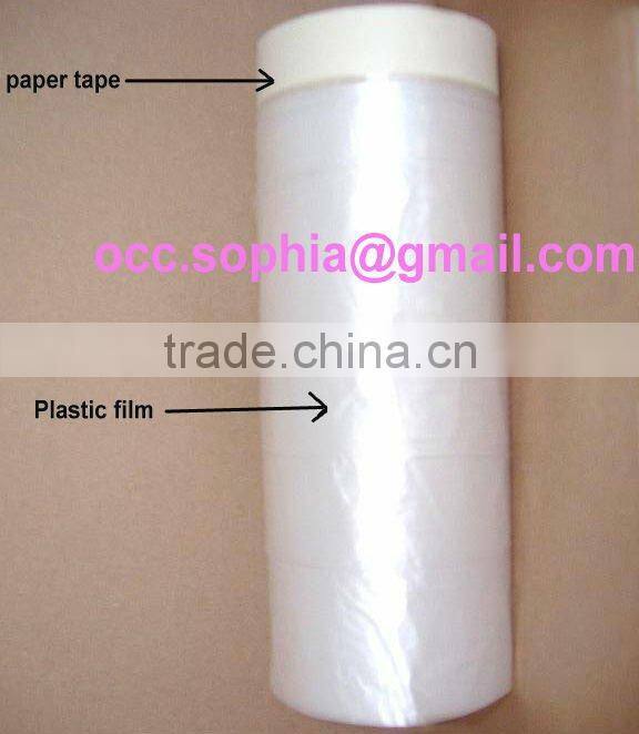 pretaped masking film