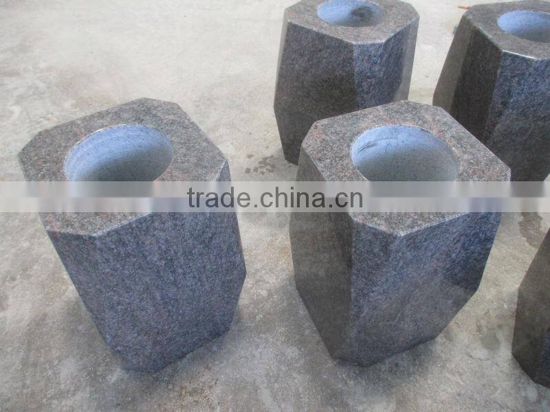 Granite Cemetery flower Vase