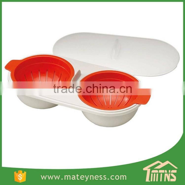 Microwave Double Egg Poacher