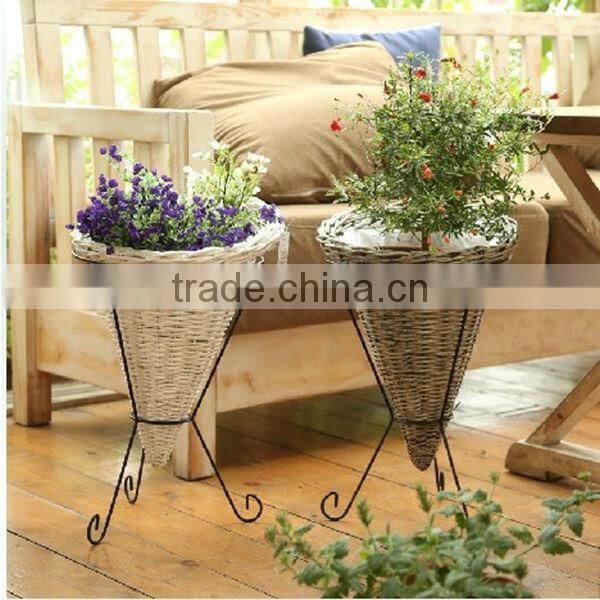 HOT 100%handmade low price silver pooja flower basket