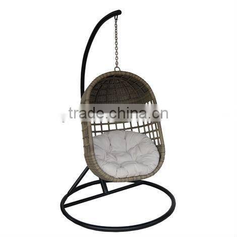 2015 Sigma New Style resin wicker outdoor egg swing