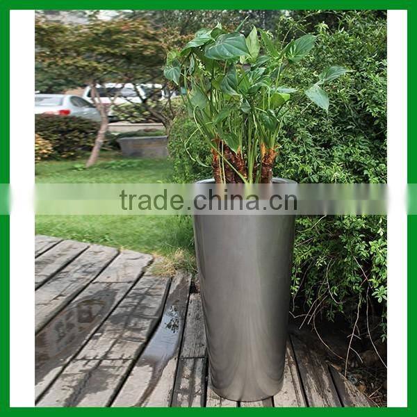 FO-332 garden decor Fiberglass Self-Watering Flower Pots