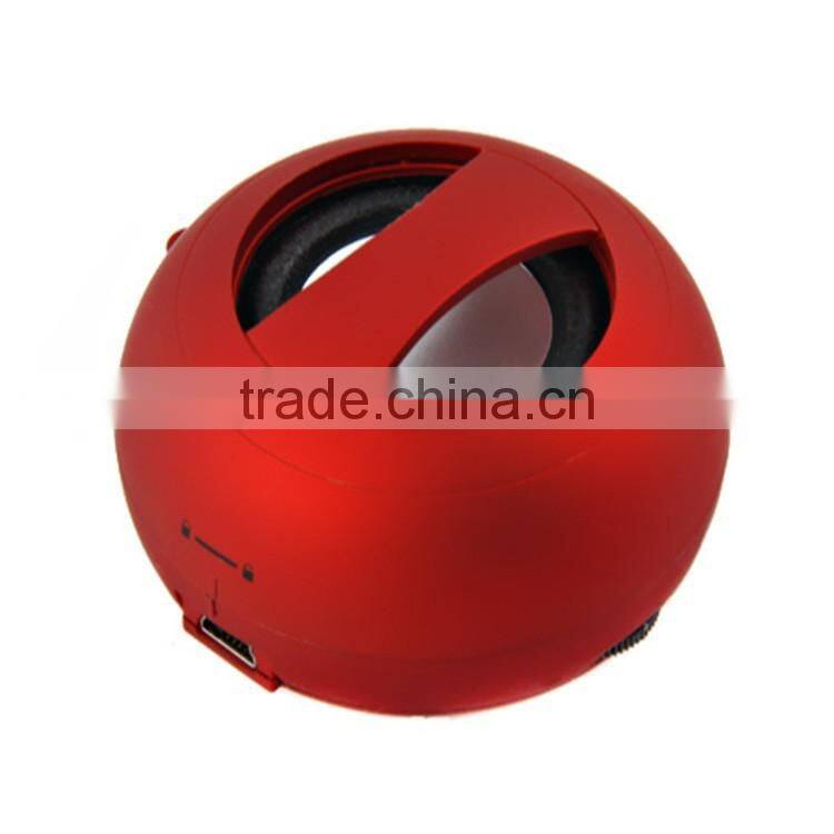Best Christmas gift mobile mini speaker, Portable hamburger mini speaker for mobile phone