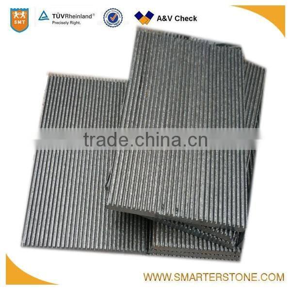Black star stone groove tiles stone for background
