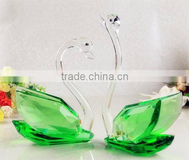 brilliance and shine crystal swan wedding favors