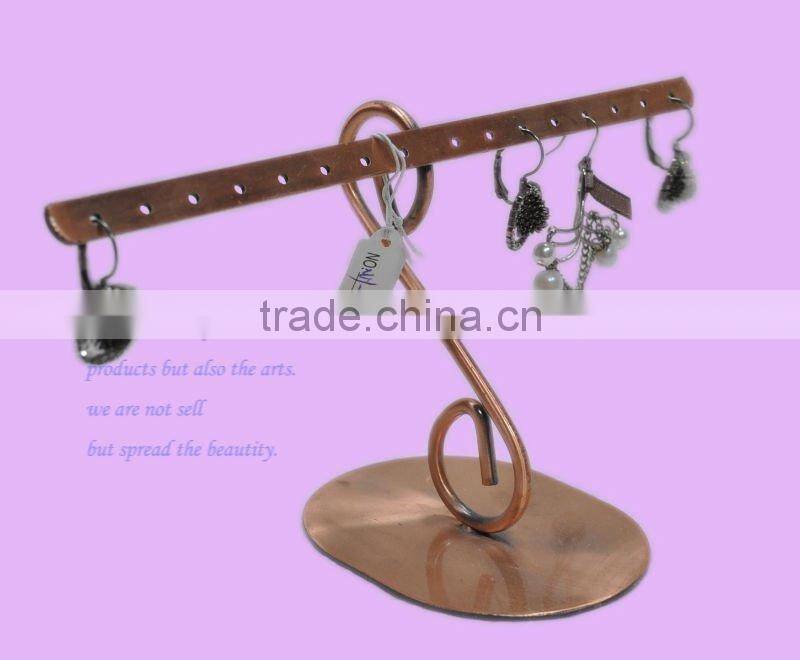 musical note metal jewelry display stand earring display stand brandnew
