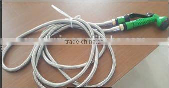 2017 New design pipe fittings for sale retractable 201 stainless steel garden hose