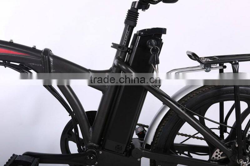 New design 20 inch folding electric bike one-piece wheel electric bike