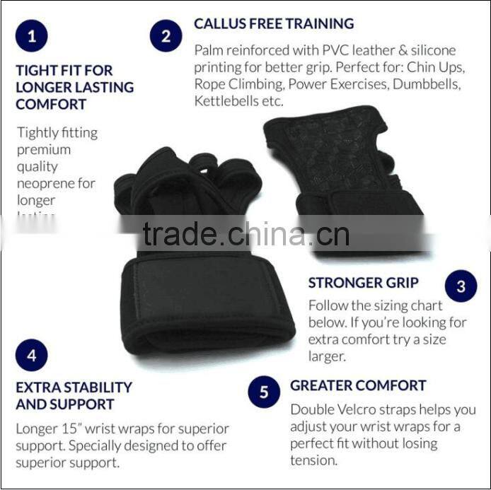 Anti-slip gym sports gloves kids sports gloves fitness gloves
