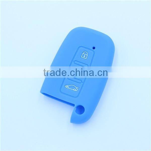 Protective silicone car key cover for hyundai i35 Sonata K5 K2 3 buttons