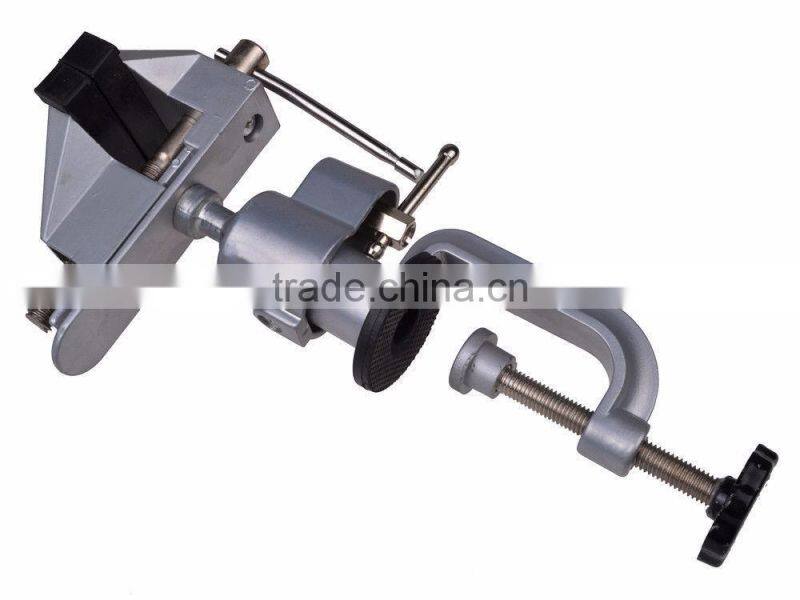Table Bench Vise Work Bench Clamp Swivel Rotated Vice Hobby Craft Repair Tool