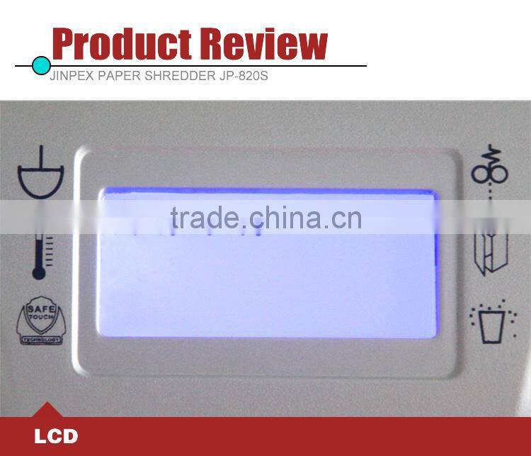 JP-820S Strip cut Paper shredder GS UL certificate made in china