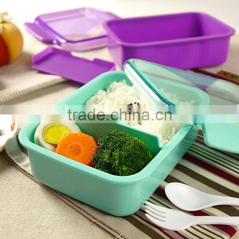 Hot Wholesale PP Food Container Compartment Portable Lunch Box