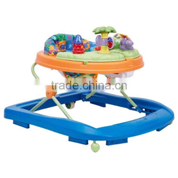 China Factory Customized Baby Vehicle Set Toy Plastic Baby Walker with Music Play