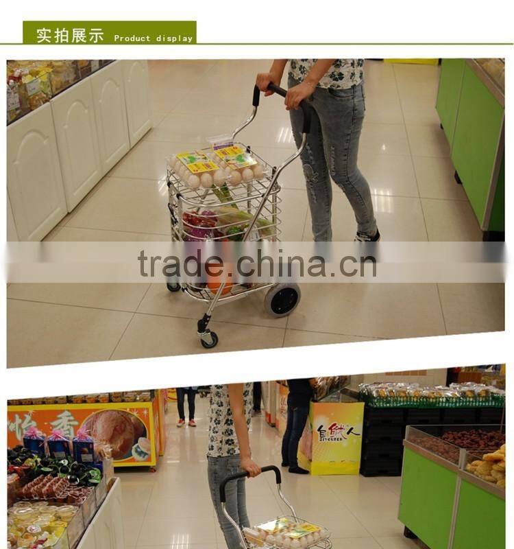 Large Size shopping trolley with cover