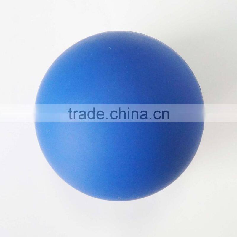 High quality silicone massage ball, rubber lacrosse ball for crossfit exercise