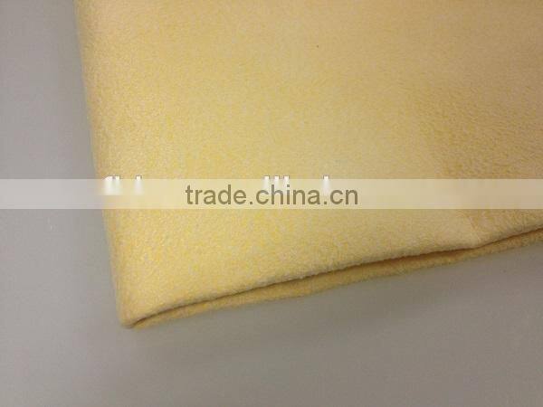Extreme water absorbent synthetic sheepskin fabric