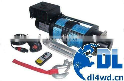 12v electric winch with wireless remote control