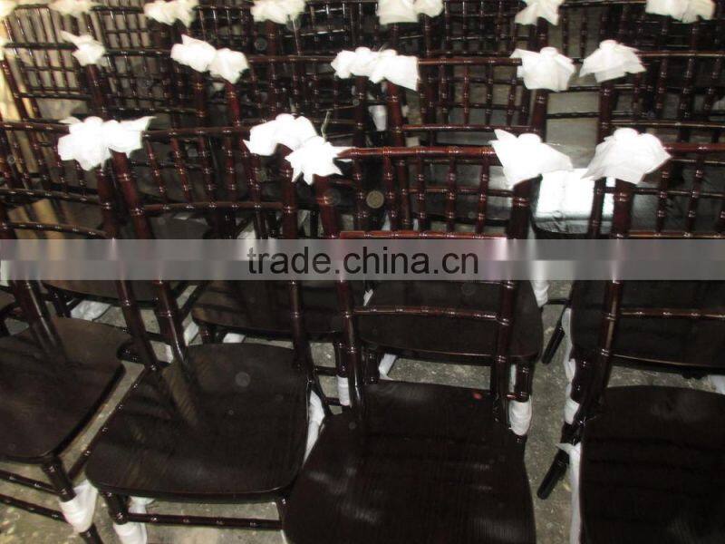 Qingdao Furniture Strong Wedding Chiavari Chair Tiffany Chair for Event Party Wedding