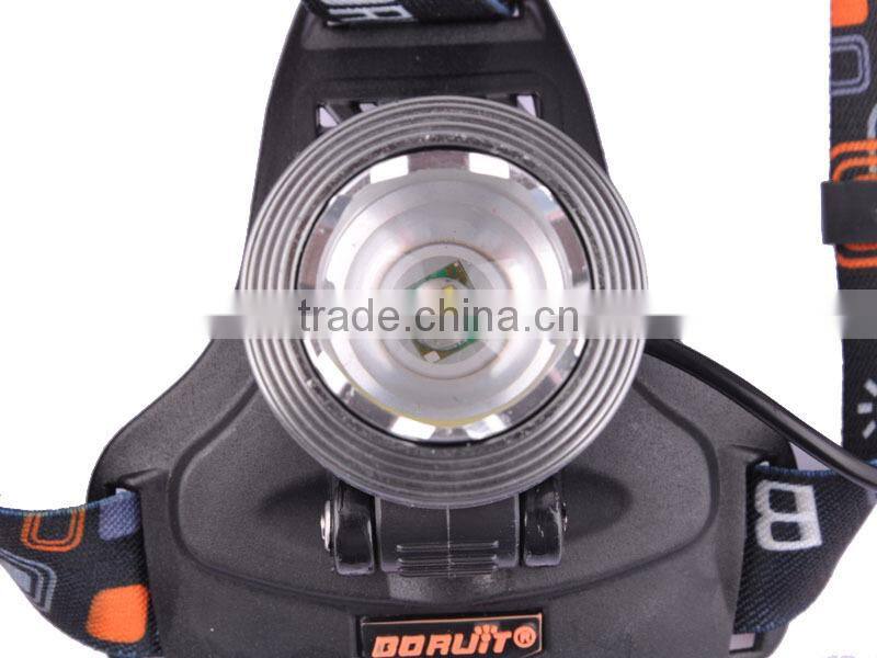 Boruit T6 960lm 3 Mode Head Lamp Led Rechargeable Camping Head Light Headlamp Headlight