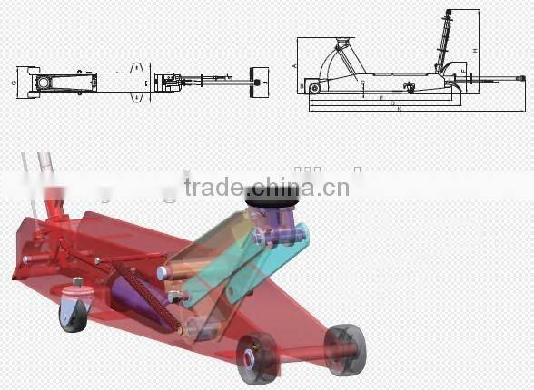 CE Apprved Hydraulic mechanical lifting floor jacks