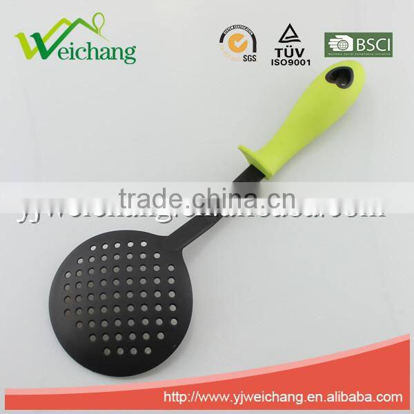 WCJ321C Premium Nylon utensils SKIMMER Cooking Utensil Gadgets Set with Storage Stand (Multi-color)