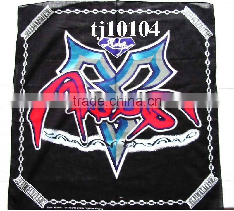 Zhejiang factory price designer kerchief in yellow for ladies