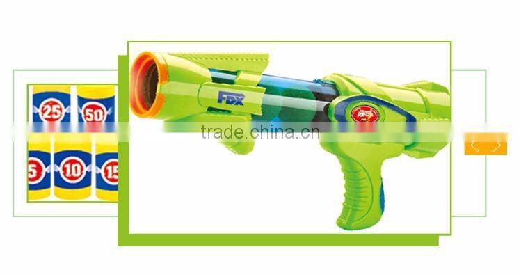 New product good quailty electric plastic EVA soft bullet toy pop gun