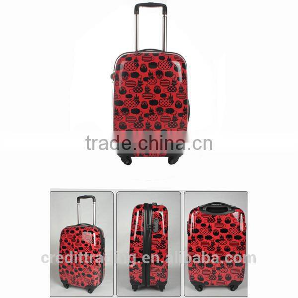 lightweight high quality abs trolley luggage/case