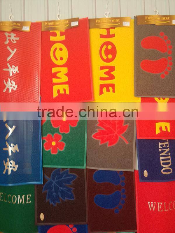 HOT sale colors pvc floor Mat for indoor
