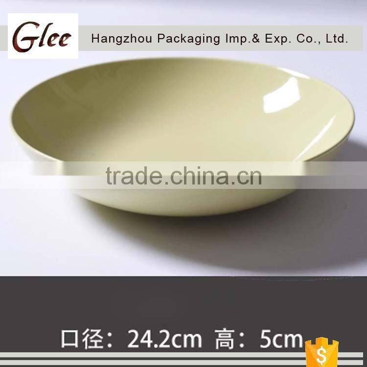 Unique fancy high quality ceramic bowls,stoneware salad bowl set,two tone bowl china style