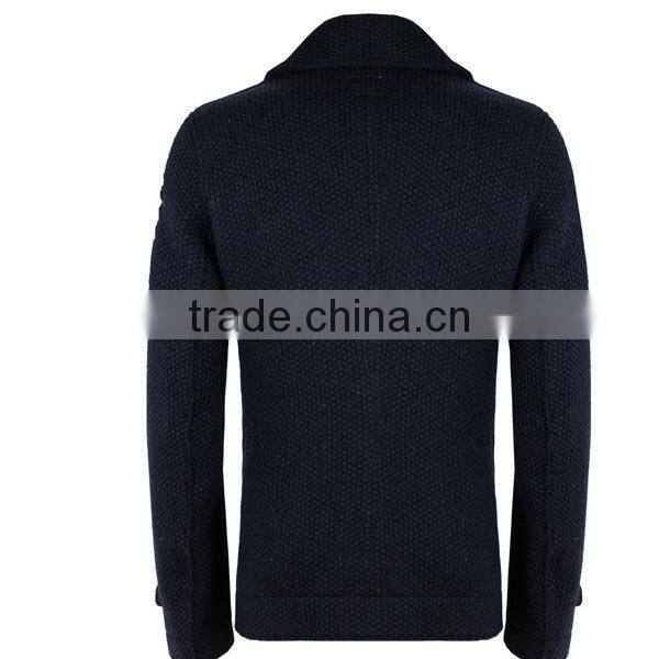 China manufacturer men' clothing apparel winter wool mens pea coat