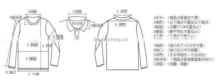 bule uniform Polo shirt work t shirt OEM service