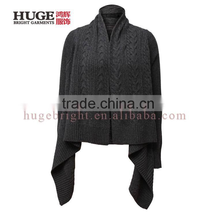 Factory Direct Supply Knitting Patterns Sweater Coat