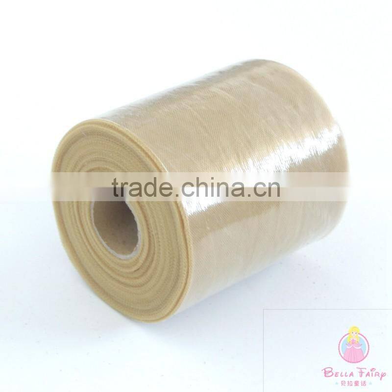 5'' 200 Yard 20 colors spool tutu wholesale tulle rolls