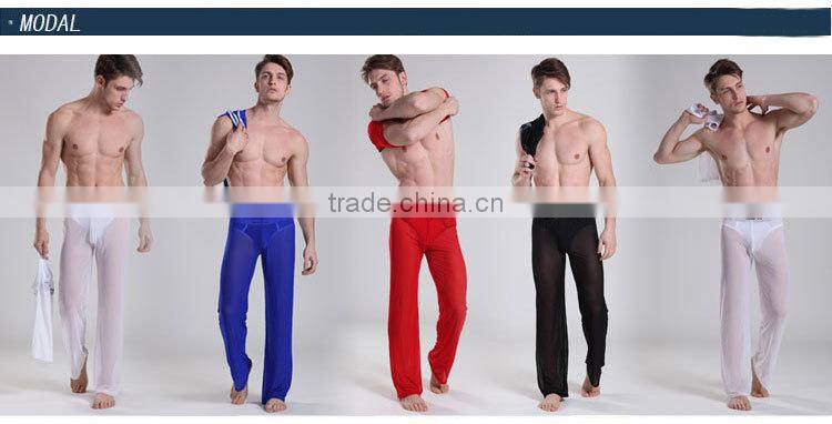 Free Sample Picture Of Yoga Pants Loose Transparent Sexy Penis Manview Underwear SM01-6