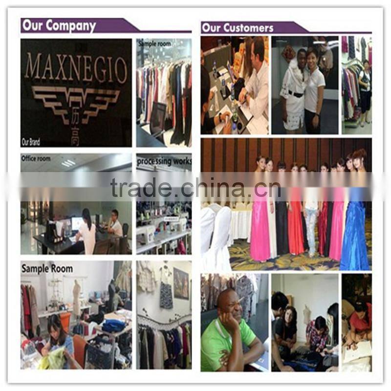 Yellow and blue color wool fabric short party dresses for ladies on sale