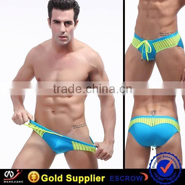 WJ man fashion design sex picture of swimwear for man underwear
