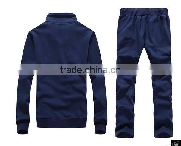 High quality hot sale China wholesale cheap zipper custom sports for men tracksuits
