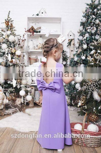 2017 Hot Selling Mother And Daughter Matching Dresses Baby Long Frocks Prom Dress Long Party Frock Designs
