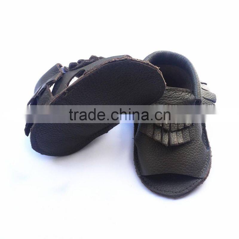 slate gray baby moccasin shoes high quality shoes